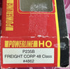 48 CLASS = 4862 NSWR-FREIGHT RAIL BLUE DC LOCOMOTIVE - Powerline Model - ORIGINAL RUN with KADEE couplers - original box Pre- Owned model HO. 2nd hand.