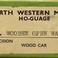 Q.R. WOODEN OPEN WAGON KIT HO MODEL KIT FROM NORTH WESTERN MODELS (Copy)