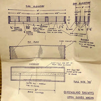 Q.R. WOODEN OPEN WAGON KIT HO MODEL KIT FROM NORTH WESTERN MODELS (Copy)