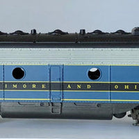 E8 RIVAROSSI Locomotives TWO Running models of E8 B&O models HO USA models.  2ND HAND -C7 + C6