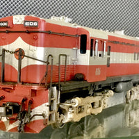 600 Class 606 ANR-SAR  MANSFIELD-SAMHONGSA BRASS MODEL PAINTED small weathering, mint condition, South Aust. LOCOMOTIVE.