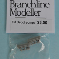 Rail Central: Branchline modeller OIL DEPOT PUMPS (2) Stephen Johnson Models HO Scale kit.