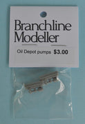 Rail Central: Branchline modeller OIL DEPOT PUMPS (2) Stephen Johnson Models HO Scale kit.