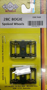146: 2BC, HO NSWR Bogie: SPOKED WHEELS SDS Models: ASB146