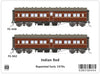FG 006 - FG 648 & FG 662, Indian Red, repainted early 1970s