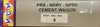Pre Owned - NPRY - SRA Red 1981 Pk B Three cement hoppers - SDS Models:  - NSWR