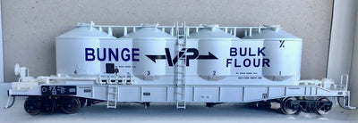 FX13 BUNGE VR BULK FLOUR HOPPER: VICTORIAN RAILWAYS SINGLE WAGON WHITE; Southern Rail NEW