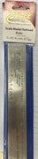 SCALE MODEL RAILROAD RULER #55777 O, HO, N, mm, & 1/64 #55777 Excel