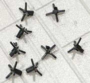 Brake - Star Brake Wheels HO for NSWGR Passenger Cars & Goods Wagons ACCESSORIES . pack of 8 Casula Hobbies