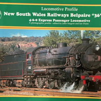 Locomotive Profile NSWR Belpaire "36" Class 4-6-0 Express Passenger Locomotive - 2nd hand Books