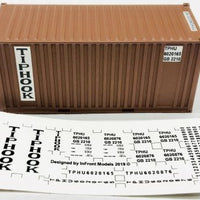 INFRONT MODELS - TIPHOOK Decals Suit ribbed sided 20'container