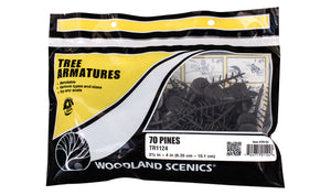 Woodland Scenics - 2 1/2" to 4" Armatures (Pine)  TR1124