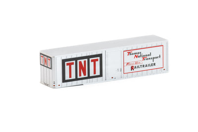 Auscision Models -Flexi-Van Trailer, TNT Thomas Nationwide Transport Railtrailer BV-1 - Twin Pack TRA-2 sold out