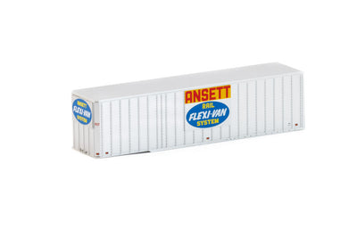 Auscision Models -Flexi-Van Trailer, Ansett Rail Flexi-Van System BV-2 - Twin Pack TRA-8