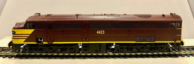 DCC SOUND 4423 Trainorama with DCC SOUND NSWR REV YELLOW DIESEL HO-SCALE MODEL Fitted with  DCC SOUND.