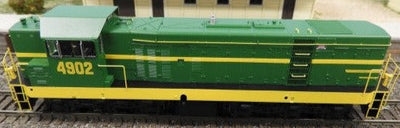 4902 NEW - GREEN / YELLOW LOCOMOTIVE, Latest Run New Model From TRAINORAMA'S 49 CLASS, HO SCALE; DC LOCOMOTIVE - DCC Ready 21 pin