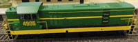 4905 NEW - GREEN / YELLOW LOCOMOTIVE, Latest Run New Model From TRAINORAMA'S 49 CLASS, HO SCALE; DC LOCOMOTIVE - DCC Ready 21 pin