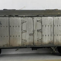 TRC - 31111 kit build NSWGR (TRC) Refrigerated Van Heavy Weathered with SEM metal wheels & Kadee couplers  "Silvermaz" MODEL