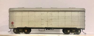 TRC 508 kit build NSWGR Weathered Refrigerated Van with metal wheels & Kadee couplers  