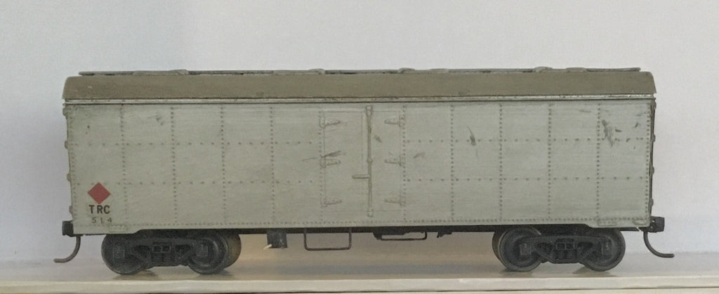 TRC 514 kit build NSWGR Refrigerated Van with K&M metal wheels & Kadee couplers  "Silvermaz" MODEL 2nd hand