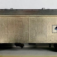 TRC - 31297  kit build NSWGR (TRC) Refrigerated Van HEAVY WEATHERED with K&M metal wheels & Kadee couplers  "Silvermaz" MODEL