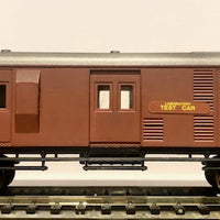 MHG LABORATORY TEST CAR NSWR BRAKE VAN RTR POWERLINE MODEL KADEE COUPLERS & K&M METAL WHEELS  HO - 2ND HAND