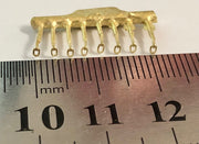 #107.1 : Tie Down Rings for Goods Wagons, Container Wagons etc, pack of 8 : Ozzy Brass Parts