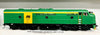 GM 4 AN -NEW RUN MODEL- GM CLASS DC LOCOMOTIVE GREEN /GOLD - DCC Ready 21 pin Trainorama (Copy)