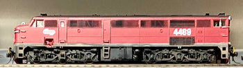 4469 class Red Terror weathered NSWR - Kadee Couplers, DC Locomotive   - Pre Owned - TRAINORAMA Models.