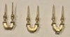 559  OZZY BRASS MODELS: HO Railway: Accessories: McKenzie & Holland Signal Post Finials: Pkt of 6  No. 559