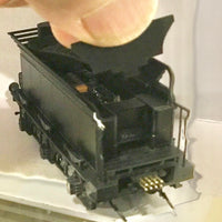 V 1* Z19 DC Un-Numbered, Thow Cab (Porthole) with Marker Lights, NO HEADLIGHT, 6 Wheel Tender, Casula Hobbies Model Railways. RTR