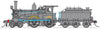 NOW IN STOCK -V5. Z1205 - Z12 Locomotive "black" with Cowcatcher, Beyer Peacock 6 wheel tender, with Dual Mode DC/DCC SOUND fitted with NexT18 ESU Sound Decoder