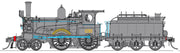 NOW IN STOCK - V5. Z1205 Z12 Locomotive all Black - Beyer Peacock 6 wheel tender, with Cowcatcher with DCC SOUND.