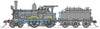 V6 - Z12 1226 Locomotive all Black - Beyer Peacock tender, - DC MODEL