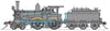 NOW IN STOCK - V6. Z1231 Z12 Locomotive No 1231 all Black - Beyer Peacock tender, with Cowcatcher with DCC SOUND.