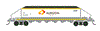 VAK 310 Southern Rail : VAK QR COAL HOPPER 4 CAR HOPPER SET with 12mm BOGIES.
