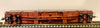 VOCX 783 B  CONTAINER WAGON with 20ft and 40ft Mitsui O.S.K. LINES CONTAINER load  HO - SEM Model