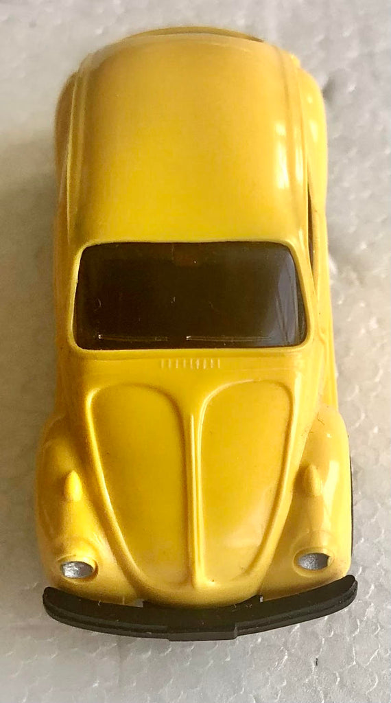 VW Beetle1303 -1:87 Scale HO Car. Yellow By WIKING MODELS per-owned mo ...