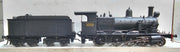 3055 : C30T - "SATURATED" LOCOMOTIVE WITH BOGIE TENDER  BLACK MODEL;  WOMBAT MODELS