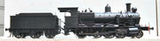 C30T - : LOCOMOTIVE WITH 6 WHEEL TENDER UN/NUMBERED SUPERHEATED N.S.W.G.R. - BLACK. WOMBAT MODELS