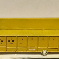 WQCX 30221 WAGR OPEN WAGON  WEATHERED with METAL WHEELS  & KD couplers, - 2ND HAND