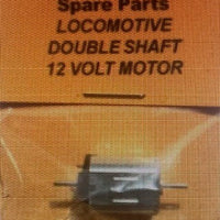 Wombat MODELS MOTOR C30T: 15.3mm x 12mm x 10mm flat side shaft 1mm dia x 5mm DOUBLE SHAFT 12 VOLT MOTOR WITHOUT GEAR & FLYWHEEL. Parts: Wombat models