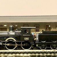 V5 - Z12 1205 "Black" with Cowcatcher and Beyer Peacock 6 Wheel Tender, - DCC SOUND