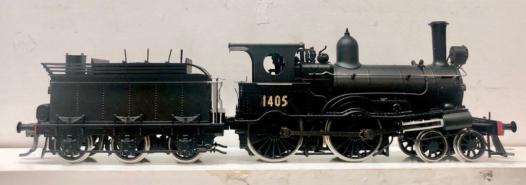 NSWGR Z14 Class 1405 with Cowcatcher and Six Wheel Beyer Peacock Tender - DC & DCC SOUND FITTED - CASULA HOBBIES RAILWAY MODELS (CHRM)