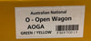 2nd hand  - Phoenix Reproductions - AN O-Open Wagon AOGA Green/Yellow