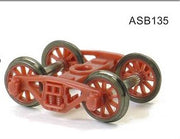 135: VR Cast Steel Bogie with Spoked Wheels HO-Scale: SDS MODELS ASB135