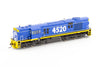 4520 Freight Rail - Light Blue - DCC Sound Equipped #45-22s DCC SOUND AUSCISION MODELS HO