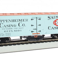 Track Cleaning #16335  40' Wood-Side Reefer - Oppenheimer Casing Co. - Ready to Run Bachmann