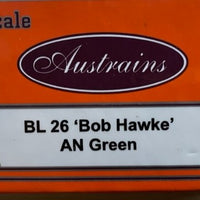 BL26 SOUND 'Bob Hawke' AN Green  DCC SOUND Tsunami Model MINT HO LOCOMOTIVE - Austrains - 2nd hand