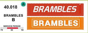 SDS Models 40' ft Brambles Jumbo Containers: Twin Packs B; #40.018